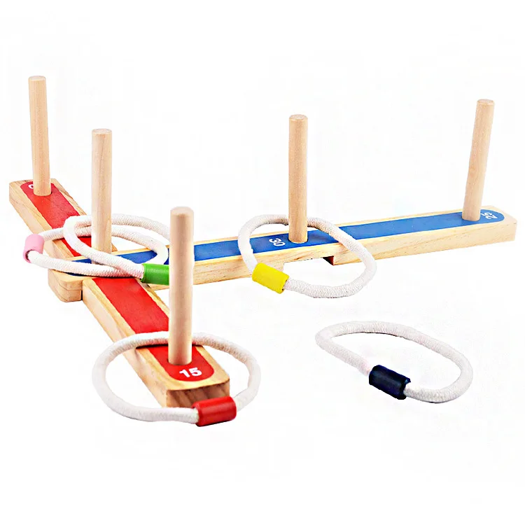 Wooden Ring Toss Quoits Game Set Perfect For Garden Toys - Buy Ring ...
