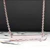 Inspire jewelry Stainless steel Festival Birthday Couple Gifts Hidden Secret Message Morse Code Bar Pedant Personalized Silver