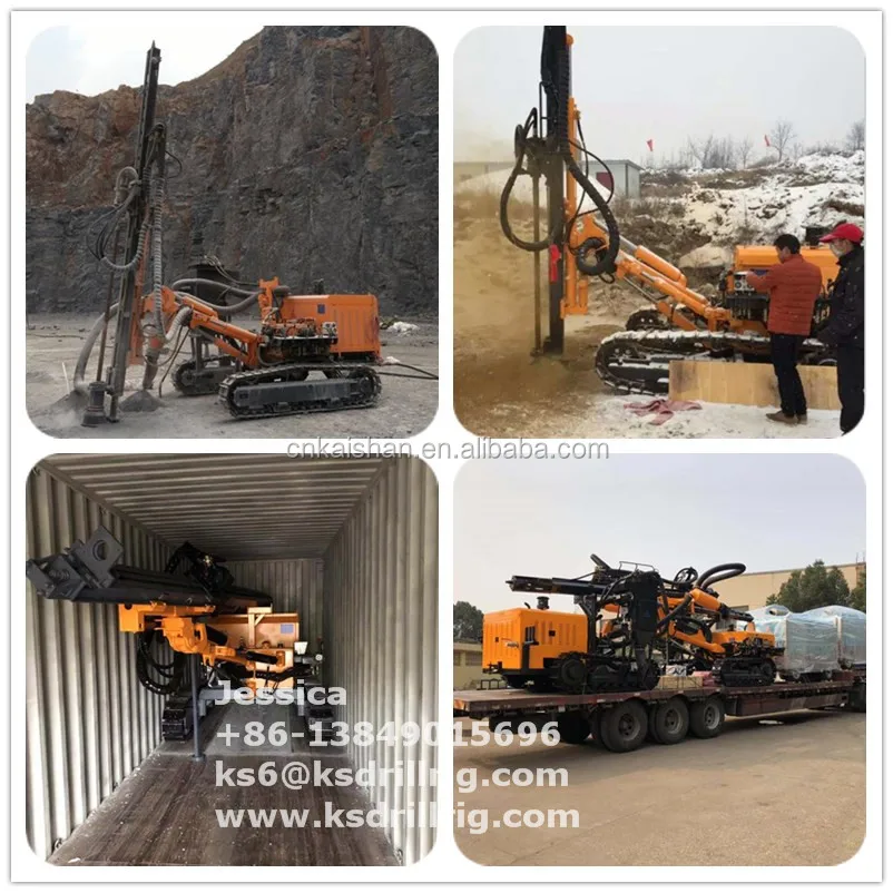 Kaishan Kg Kg H Pneumatic Crawler Rock Drill For Granite New Grade