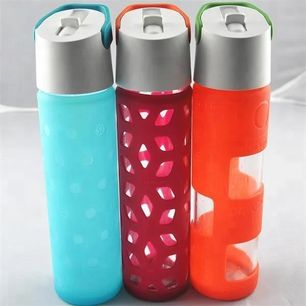 Silicone Bottle Cover Heat Resistant Antislip Food Grade Various
