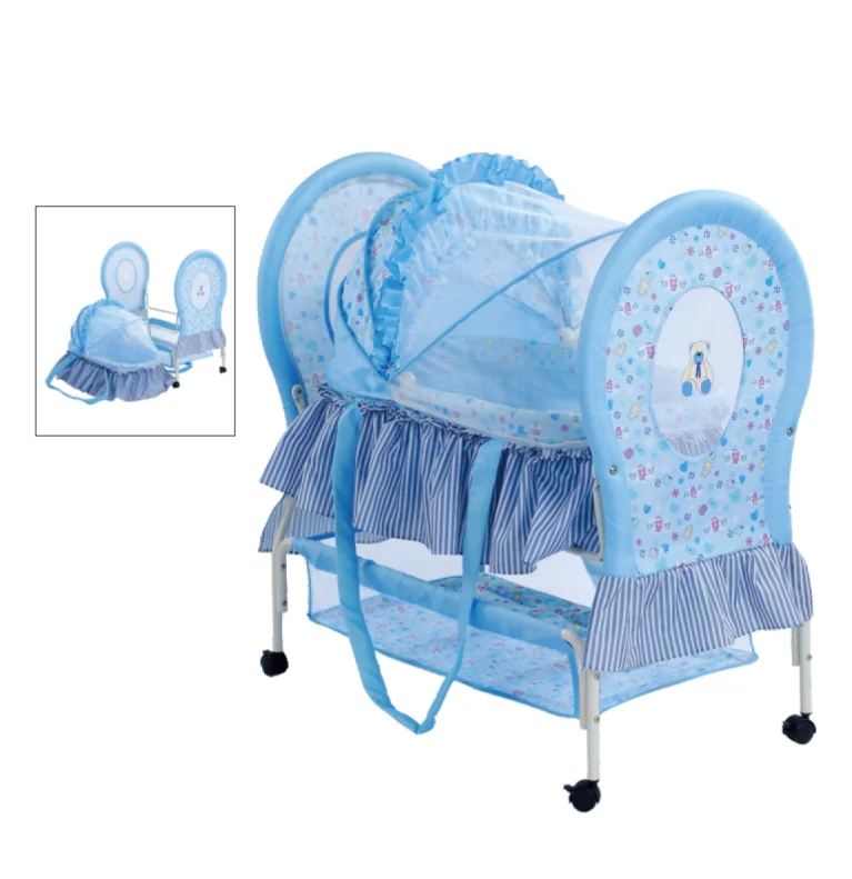 plastic baby cradle