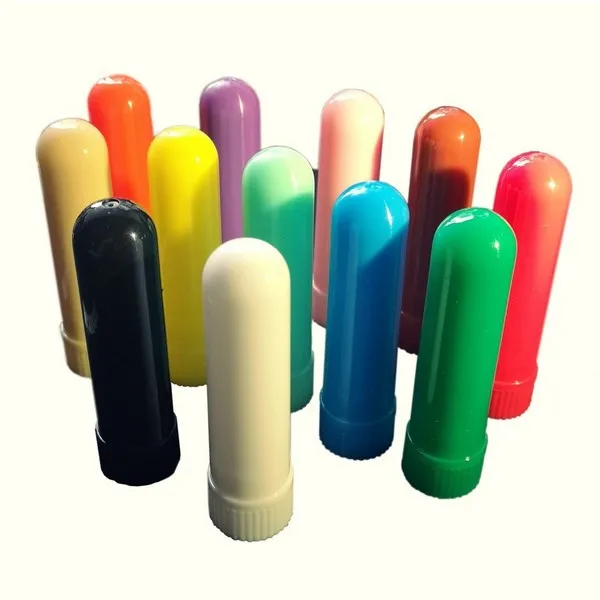 Blank Pp Nasal Inhaler Stick For Medical Usage With Different Colors ...