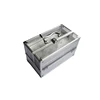 Fashion Aluminum Makeup Case Hard Cosmetic Bag Portable Hair Dressing Carry Case With Tray