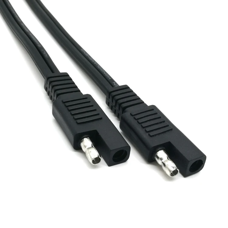 Battery Quick Disconnect Connect 2-Pin SAE Extension Wire Harness Tender US 6ft