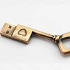 100% Real 4gb 8gb 16gb 32gb 64GB Pen drive USB Flash Drive Metal pendrive memory Stick Pure Copper Heart Key Gift