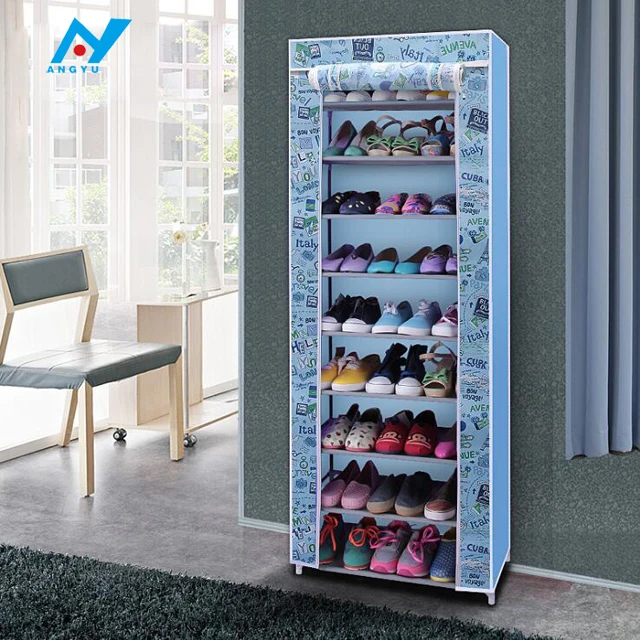 Waterproof Gym Shoe Rack Closet Shoe Storage Organizer With
