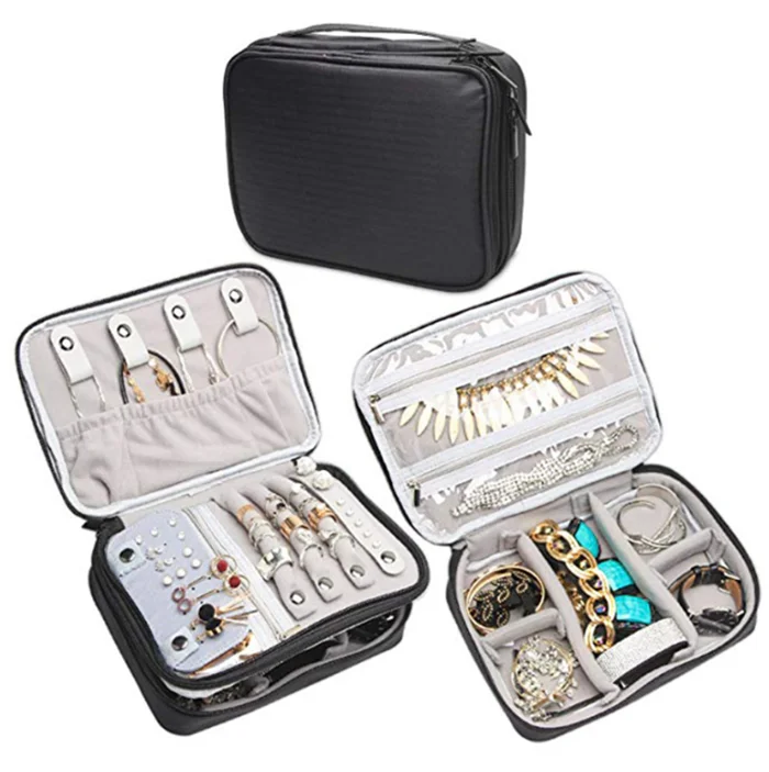 Custom Travel Jewelry Organizer Case Multifunction Jewellery Travel