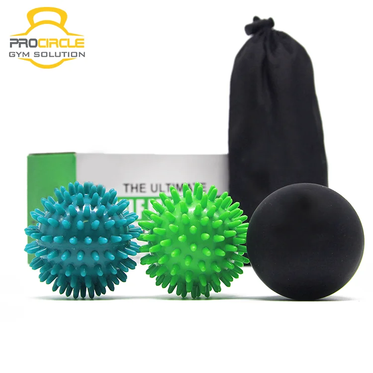Procircle Yoga Foot Spiky Massage Ball Set Buy Spiky Ball Massage