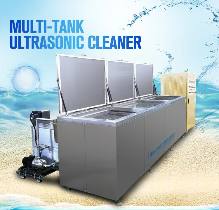 Multifunction 3 Tank Digital Heater Industrial Use Ultrasonic Baths With Basket