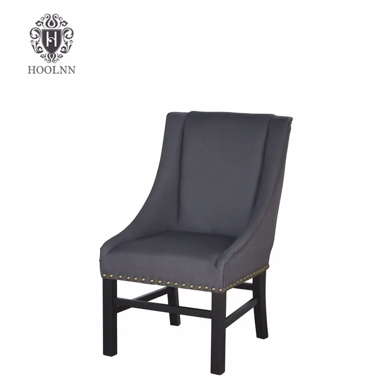 French-style Fabric wooden Dining Chair P2179