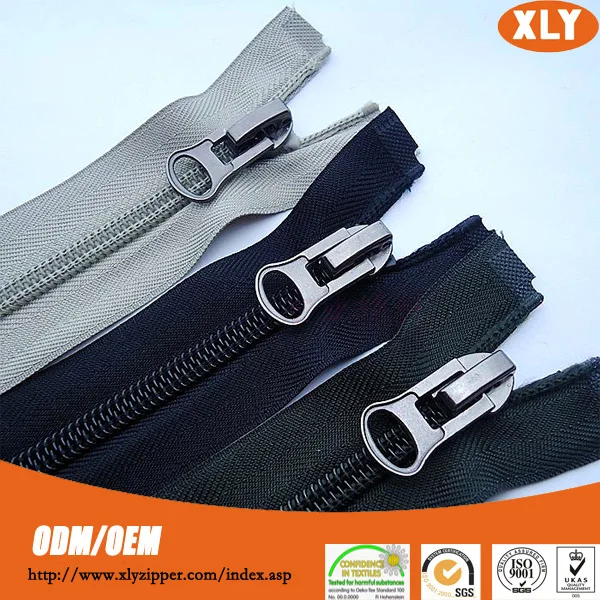 Open End Nylon Zipper For Hot Sale With Standard Zipper Runner - Buy ...