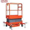 Manual Mobile Scissor Lift Platform Working Platform Manual Hydraulic Electric Scissor lift platform
