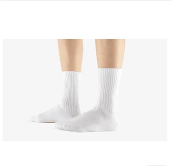 calf high white socks