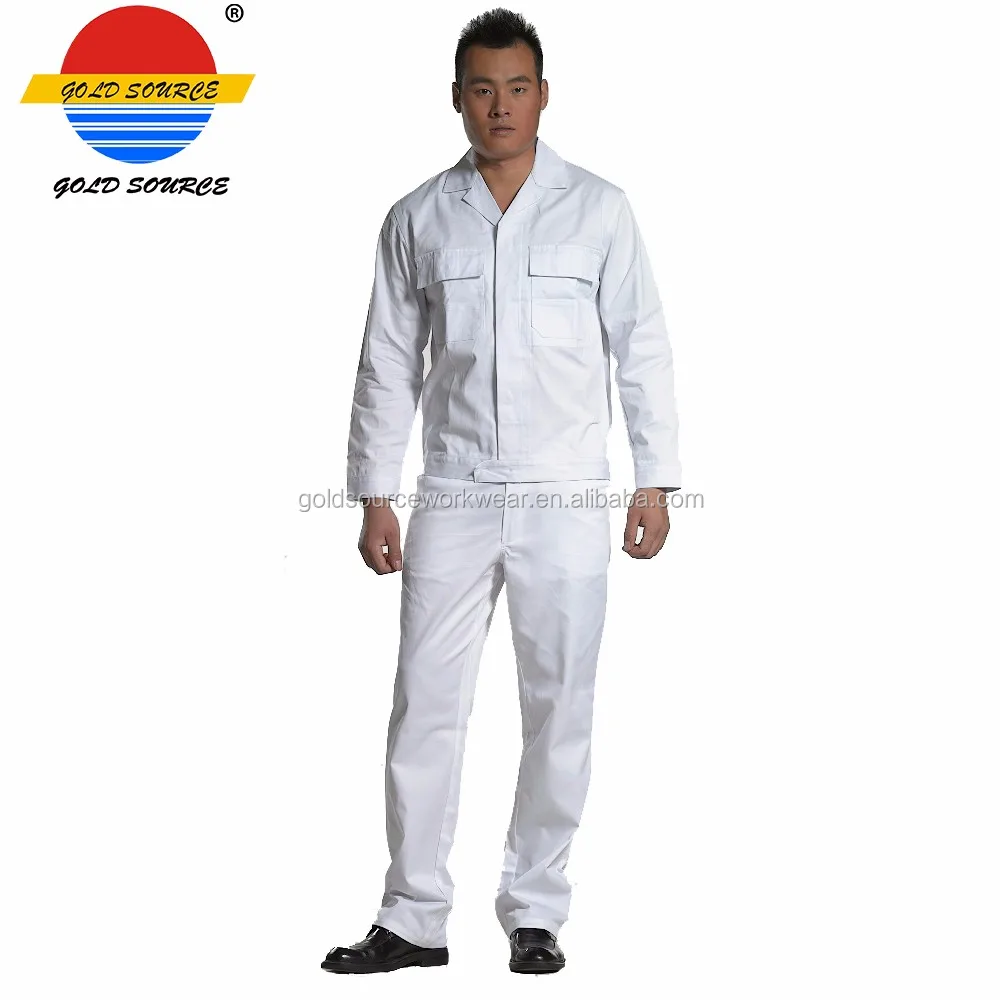 white work clothes