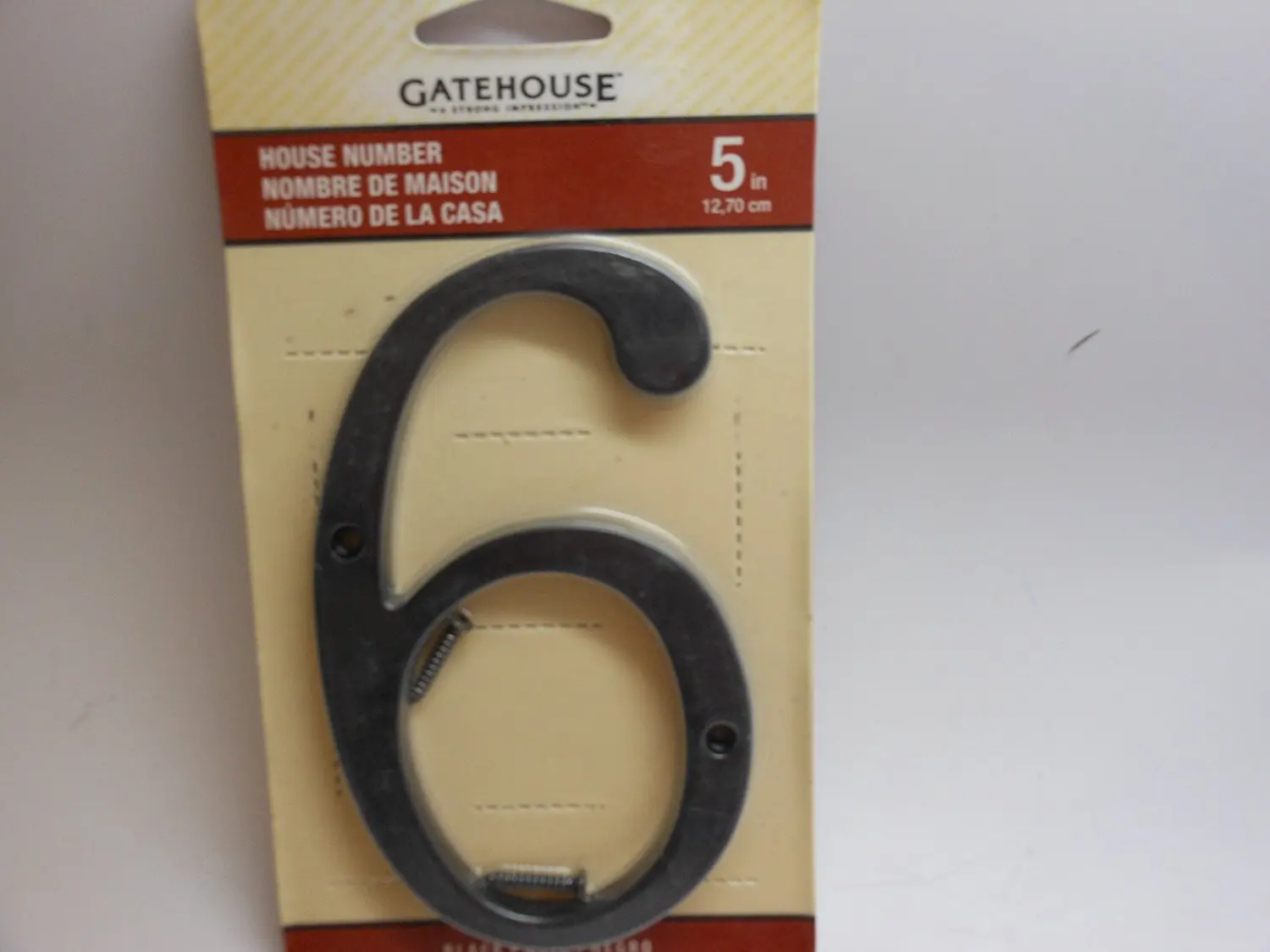 Gatehouse House Numbers Find Deals On Get Quotations Gatehouse House Number Black 6