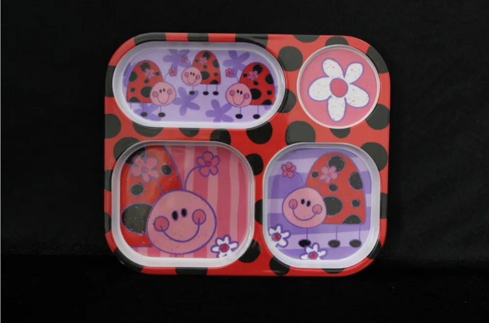 kid's 100%melamine plate