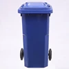 Hot sale Promotional Shopping Mall Camp 120L Biohazard Countertop Recycle Plastic Rubbish Can Trash Bin With Wheels And Lid