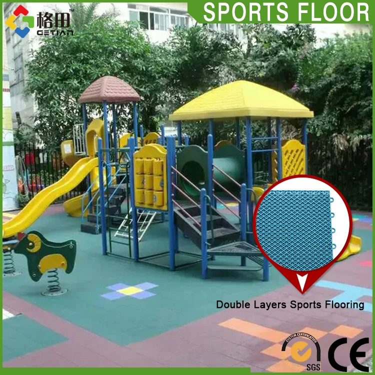Superior Quality Pp Interlocking Kids Play Area Floor Mats Garden