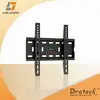 2mm thickness fixed metal TV wall bracket with bubble level, load capacity 75kgs/165lbs