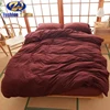 New patent design velvet bedding and linen quilt patchwork quilt