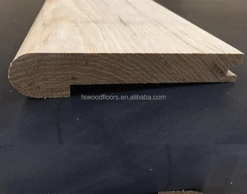 20mm T G Unfinished Solid Oak Nosing Hardwood Floor Molding 20mm T G Unfinished Solid Oak Nosing