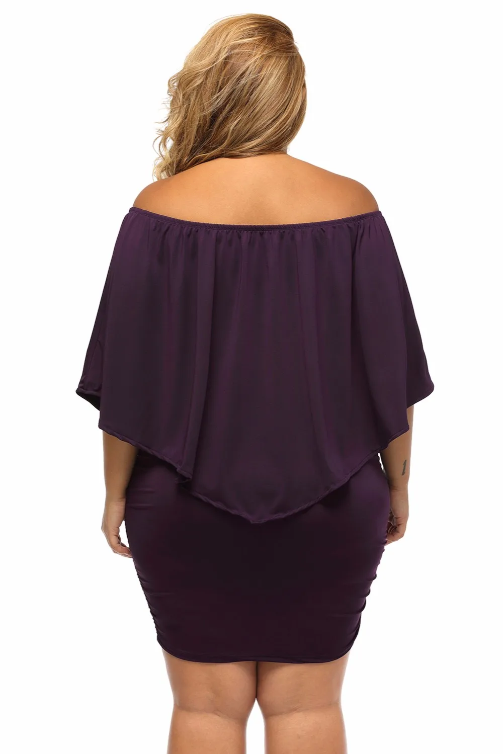 plus-size-multiple-dressing-layered-purple-party-dress-for-fat-women