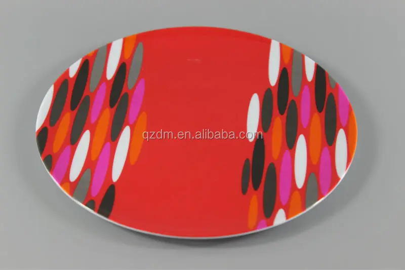 American Melamine Plates/Plastic Dinner Plates For Picnic