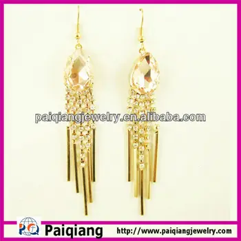 New Design Online Artificial Jewellery Gold Plating Crystal Tel New Design Online Artificial Jewellery Gold Plating Crystal Tel Earring Tops Designs