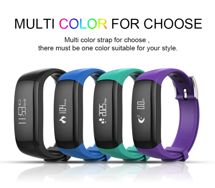 P6 SmartBand IPX7 Waterproof Pedometer Smart Bracelet For IOS Android Fitness Tracker