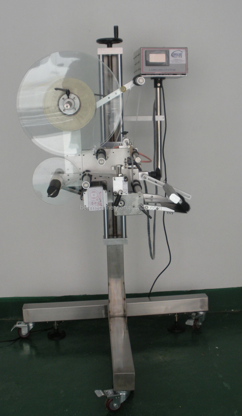 Easy Handle Semiautomatic Labeler,Manual Label Applicators,Plastic