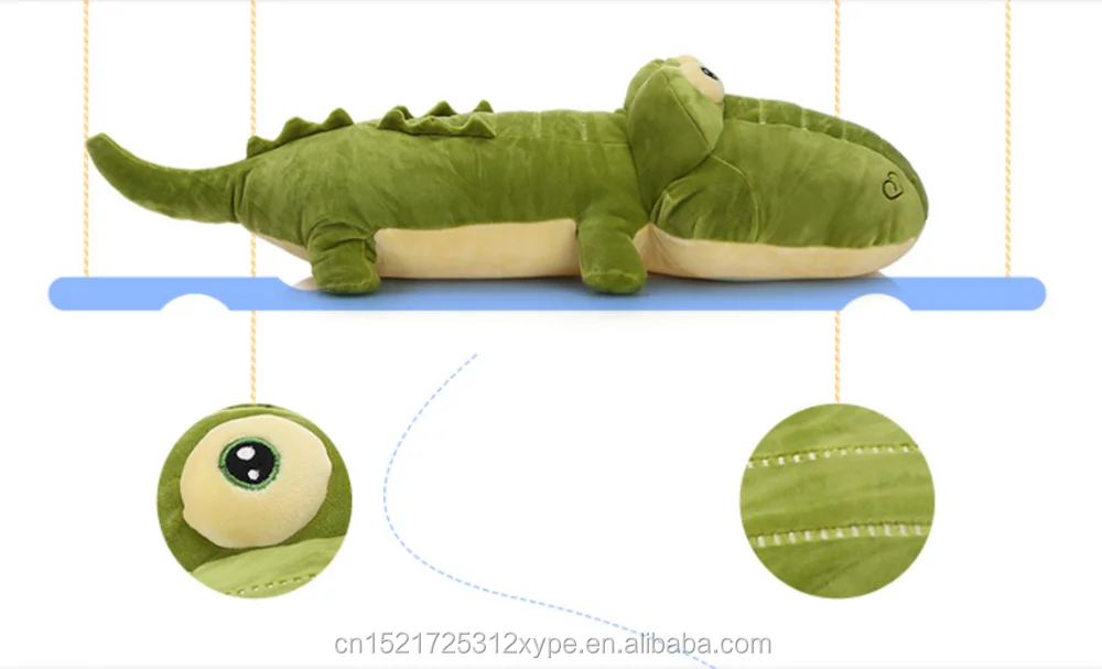 crocodile cushion