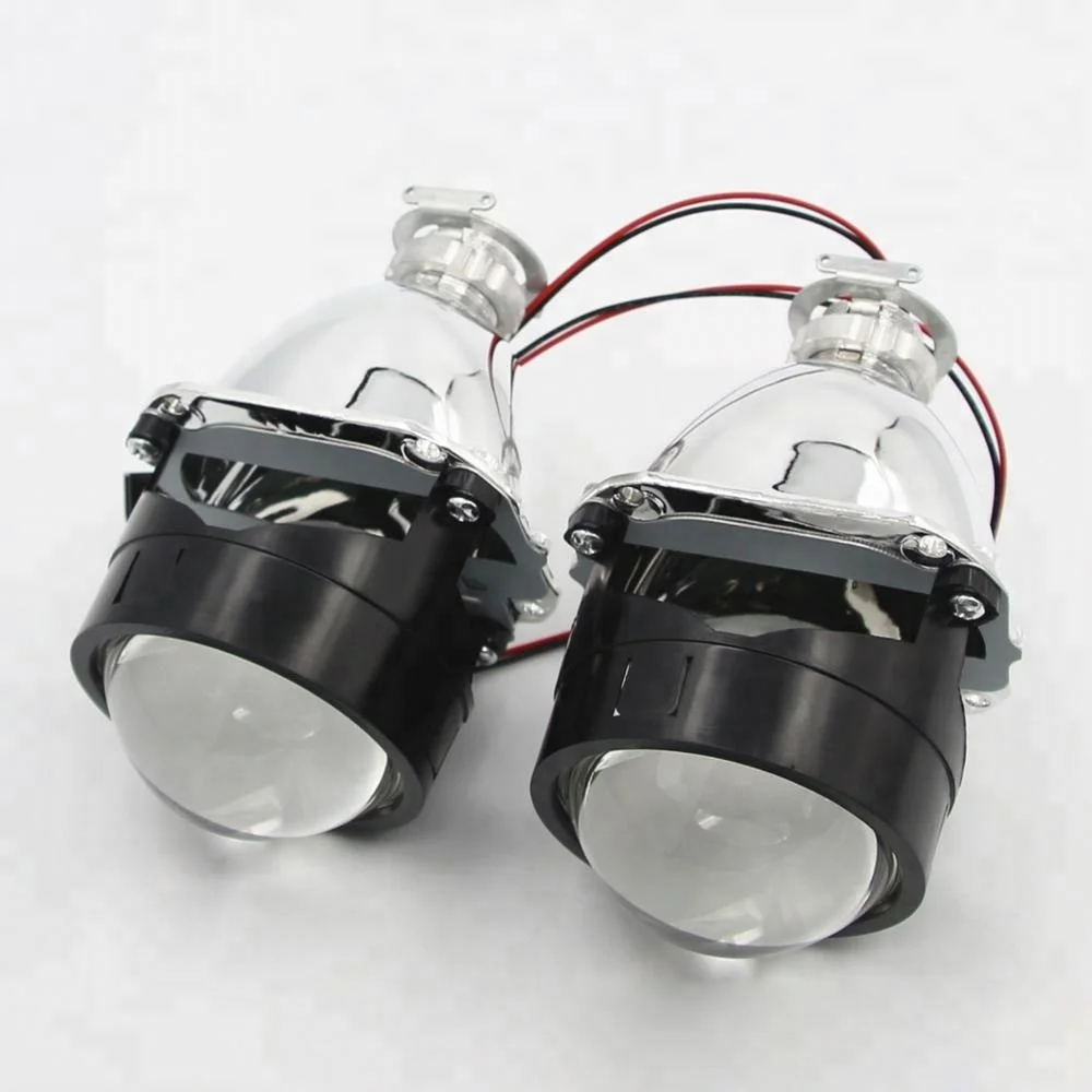 3.0 Inch Square Angel Eye Projector Shrouds Fit For Projector Lens Headlight Car Led Projector