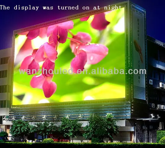 outdoor p10 rgb full color led screen!factory price panel