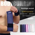 AOLIKES 2Pcs Outdoor Sport Adjustable Wristbands Elaborate Elbow Wrist Support Compression Wrap Wrist Brace Guard