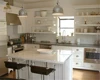 2018 Hangzhou Vermonhouse White Kitchen Cabinet Handle Discontinued High Gloss Kitchen Cabinet Solid Wood Kitchen Cabinet Design