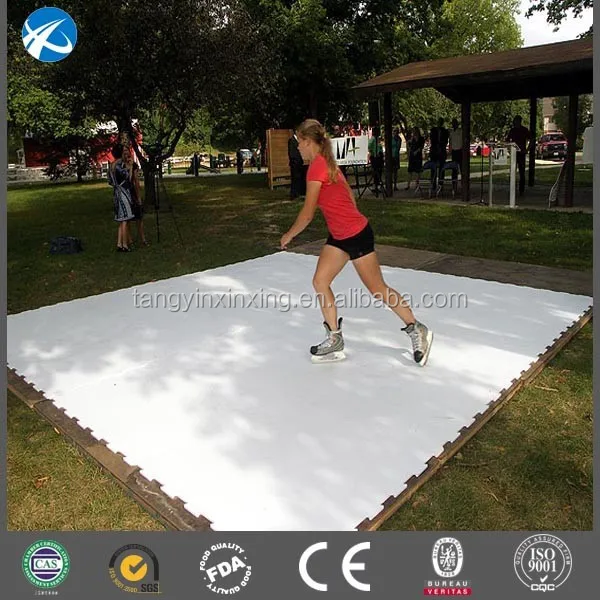 Uhmwpe Portable Roller Skating Rink Panel/skating Rink Floor Panel