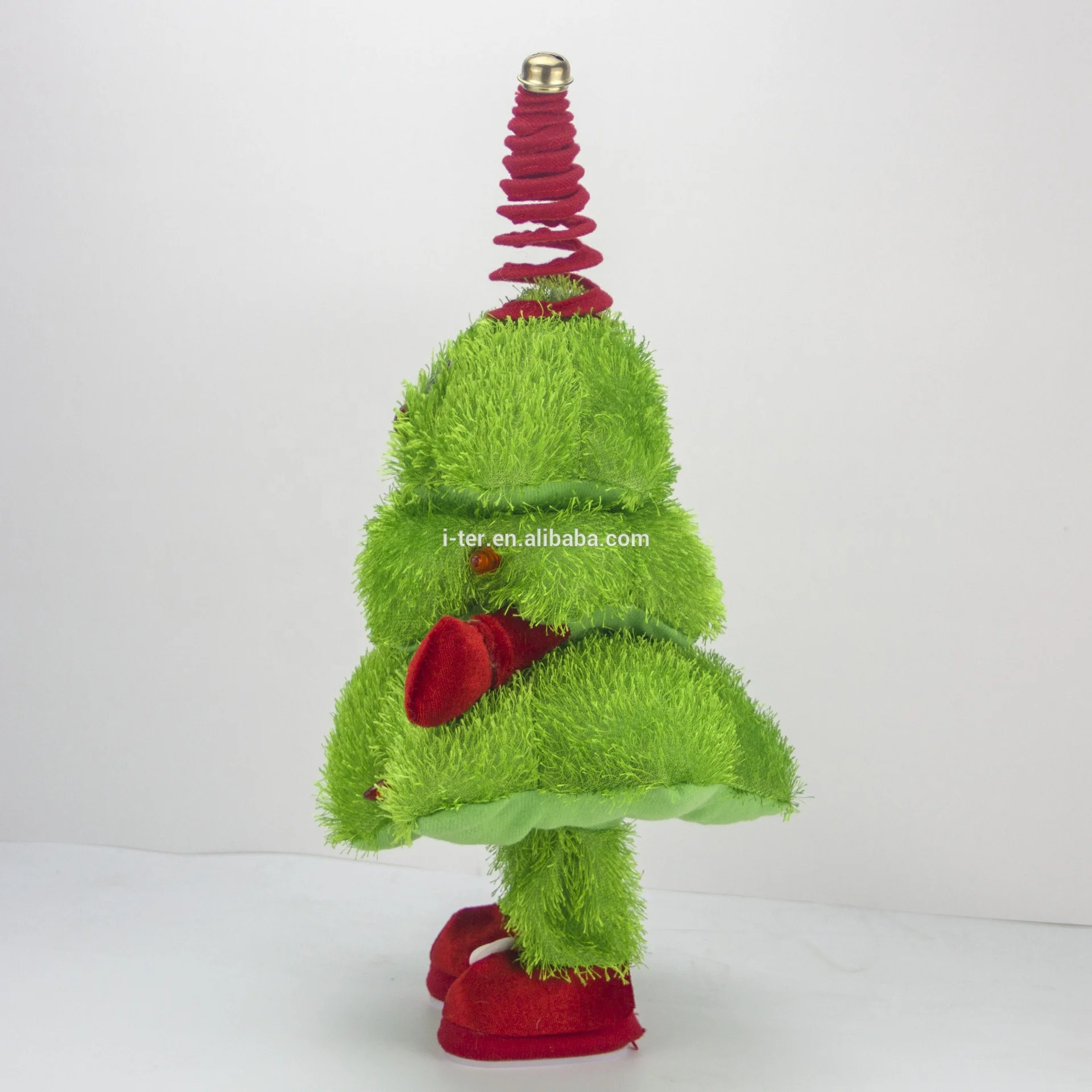 dancing plush christmas tree