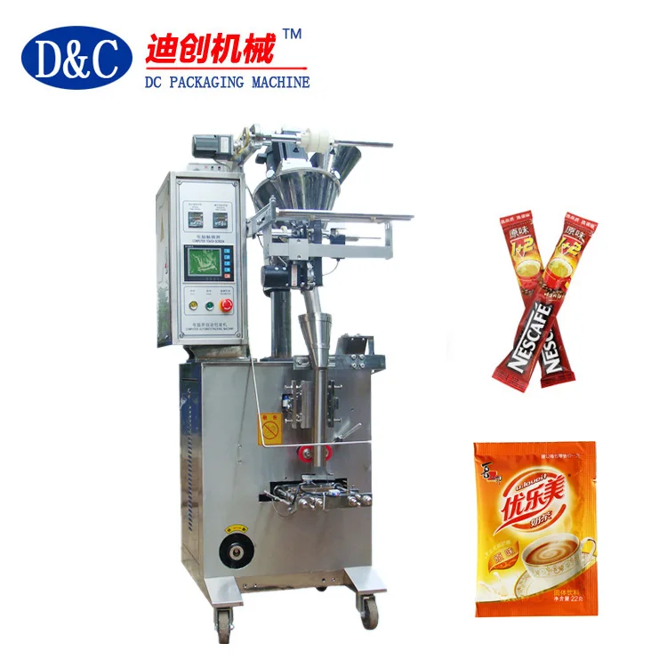 Full Automatic High Quality Small Sachet powder bag packing machine For Powder of Food,Chili, Milk,Spice,Seasoning,Sugar