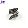 Best Christmas present custom logo Unisex Stainless Steel jewelry Retro feather ring