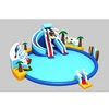 Attractive Inflatable Commercial Water Slide, Popular PVC Tarpaulin Inflatable Water Slide Park For Sale