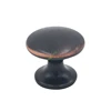 Best price hot sale oil rubbed bronze black mushroom shape furniture cabinet knobs