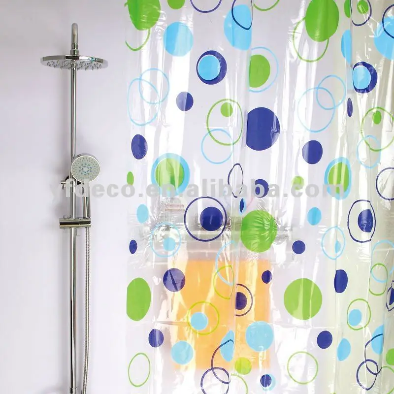 Pvc Transparent Coloré Rideau De Douche - Buy Salle De Bains Rideau ... Pvc Transparent Coloré Rideau De Douche - Buy Salle De Bains Rideau ...