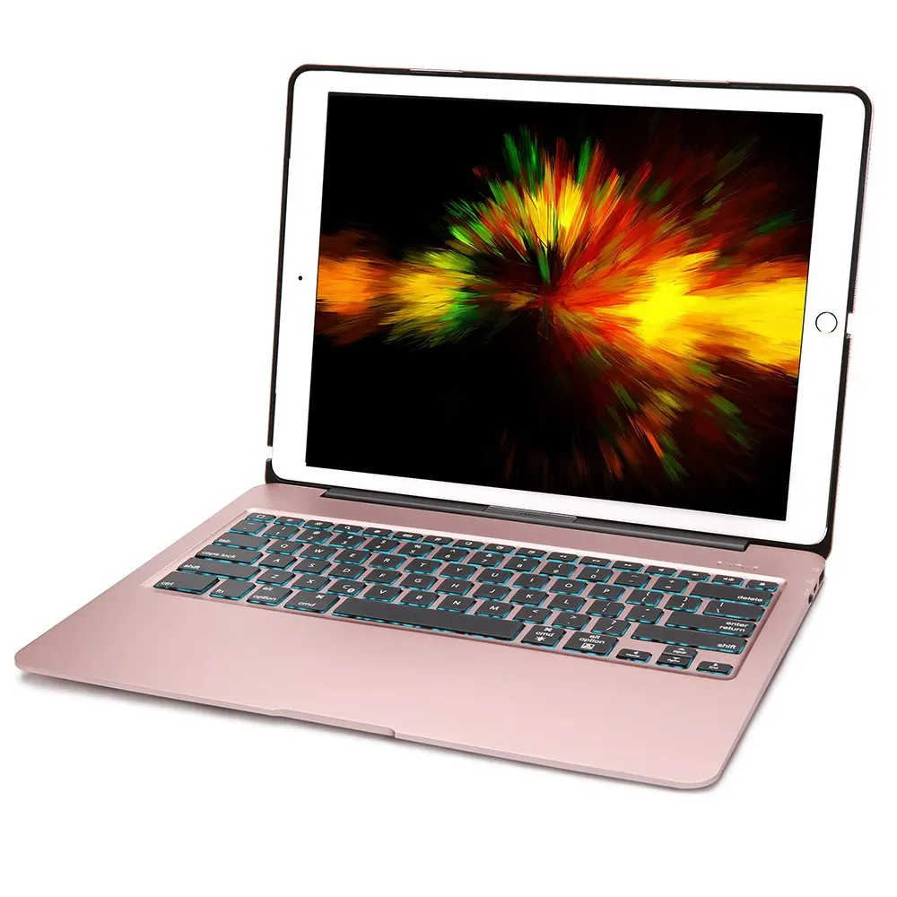 Buy Ipad Mini 4 Keyboard Case Iegrow F04 7 Color Backlit Slim Aluminum Bluetooth Keyboard With Protective Clamshell Case Cover For Ipad Mini 4 Rose Gold In Cheap Price On M Alibaba Com
