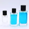 manufacturers high end cosmetic packaging 50ml 100ml 200ml empty spray glass perfume bottle high quality