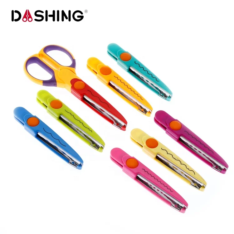 
Wholesale Hot Student Craft School Stationery Scissor Set with Plastic Handle 