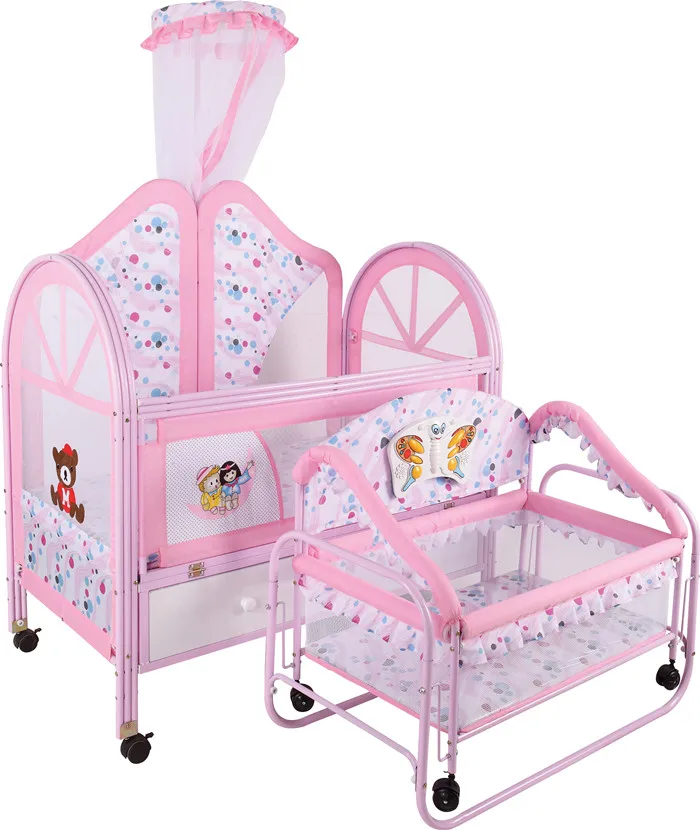 pink cribs for sale