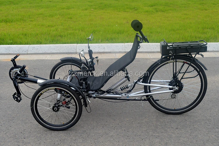 Zzmerck Spare Parts 21 Gear Men Folding Rear Suspension Recumbent Trike,250w 36v 10a Road 3 