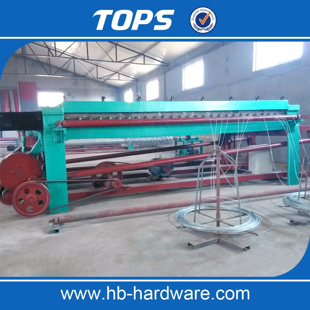 hexagonal wire mesh machine