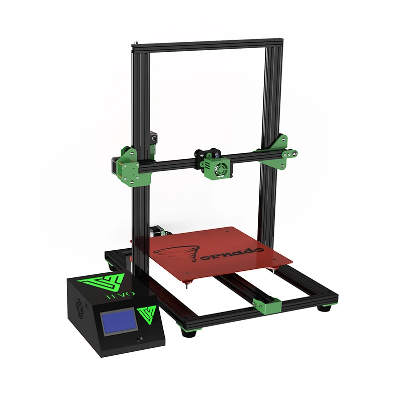 2017 TEVO Tornado 3D Printer Fully Assembled 3D Printer Full Aluminum Frame Large Printing with Titan extruder Impresora 3D