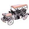 Wrought iron vintage classic diecast die cast car model European home decorative decoration featuring antique arts and crafts
